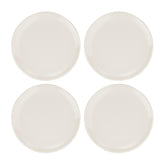 Bonna China Gourmet dia.8.25"  Round Warm White Porcelain Plate (Set of 4)